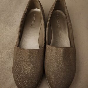 CATHERINES Shimmering Gold Flats